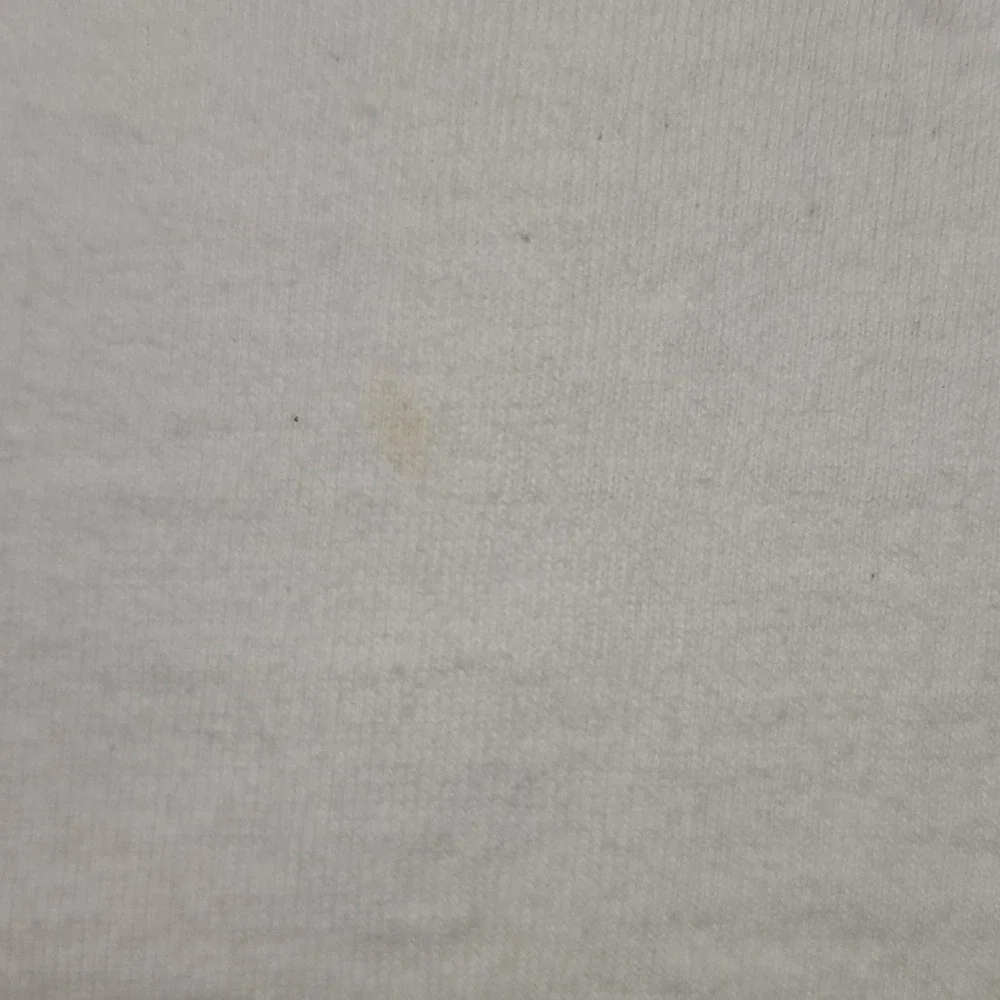 Champion T-Shirt Mens XL Off-White Good Short Sleeve Crew Neck Embroidered Patch - Picture 7 of 14